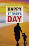 Happy Father's Day Father And Son At The Beach Garden Flag Decorative Flag - 28