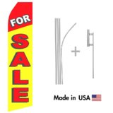 For Sale Econo Flag | 16ft Aluminum Advertising Swooper Flag Kit with Hardware
