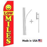 Low Miles Econo Stock Flag